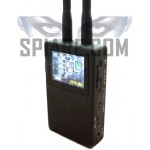 Scanner per trovare telecamere nascoste con registratore integrato e rilevatore di segnali video da 0.9 a 3 GHz e da 5 - 6 GHz